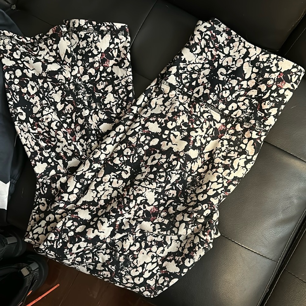 Xl floral leggings mid length